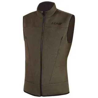 Lenz Heat Vest 2.0 Men - Pair of Heat Pads braun/melange M