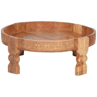 Marrakesch Orient & Mediterran Interior Jahna Braun Holz 80 x 30 cm