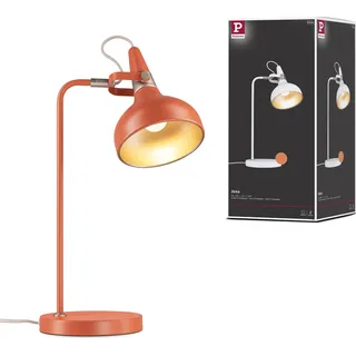 Paulmann Juna Style Tischlampe Peach Metall E14 mit Flexkopf - Orange