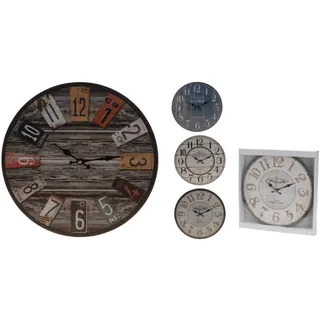 Unbekannt Antike Uhr 33 cm Verschiedene Motive