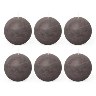 Spaas Kugelkerze 80 mm schwarz