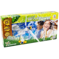 Science4you - Riesenwindmühle 1 Meter Wind. Ökologisches und pädagogisches Spielzeug für Kinder 8 9 10 Jahre alt. Verwenden Sie erneuerbare Energie zum Laden von Batterien