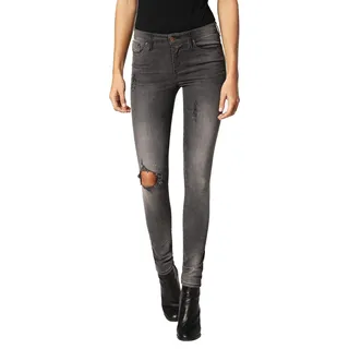 Diesel Skinzee 0683L Damen Jeans Hose Skinny Super Slim - Grau