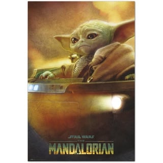 Grupo Erik Poster Star Wars The Mandalorian - Grogu Pod Wanddeko 61 x 91,5 cm