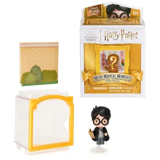 Wizarding World Harry Potter - Micro Magical Moments Überraschungs-Sammelfigur mit Setzkasten (Der Gefangene von Azkaban),