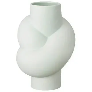 Rosenthal Vase , Mintgrau , Keramik , 14 cm , Dekoration, Vasen, Keramikvasen