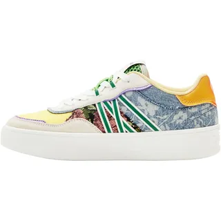 Desigual Damen Shoes_Fancy_Patch Sneaker, Material Finishes, 40 EU