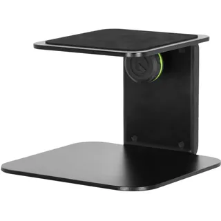 Gravity SP 3102 C B - Kompakter Studiomonitor-Tischständer, schwarz