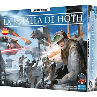 Asmodee Star Wars Die Schlacht von Hoth: Strategie-Brettspiel | 2-4 Spieler ab 8 Jahren, mit 74 Miniaturen und 17 Szenarien, Imperium gegen Rebellen, Familienspiel, Spanisch