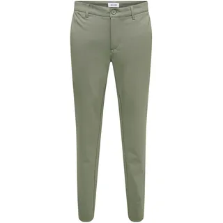 Only & Sons Onsmark Slim Gw 0209 Chinohose Grau 33 32
