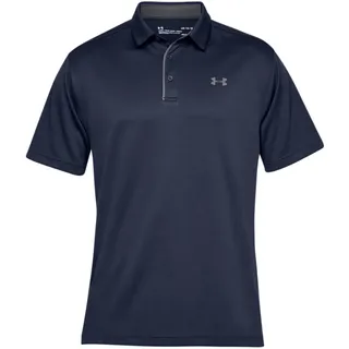 Under Armour Herren Tech Golf Poloshirt,blau (Midnight Navy (410)), XXLT