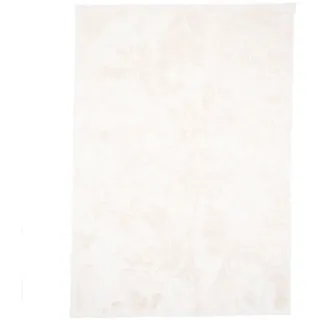 Pergamon Luxus Super Soft Fellteppich 140 x 180 cm Weiß