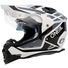 Bild Sierra R Motocross Helm, schwarz-grau-weiss, Größe M