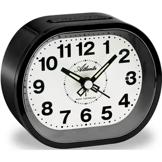 Atlanta Wecker 1867/7 schwarz