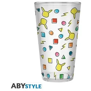 ABYstyle - POKEMON Large Glass Pikachu pattern - Glas