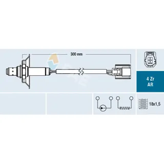 Lambdasonde FAE 75624
