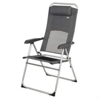 Aktive 55x63x114 Cm Aluminium Mehrfach Verstellbarer Klappstuhl - Multicolour - One Size