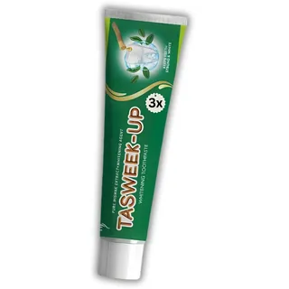 Miswak Tasweek-Up - Natürliche Pflege und aufhellungs Zahnpasta für weiße und gesunde Zähne, Bleaching Zahnpasta | Ayurvedische Paste | Anti Karies und Plaque | mit Minz-Geschmack (3)