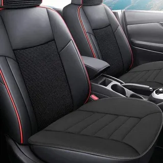 Unyqoos® Ergonomisches Sitzkissen aus hochdichtem Memory-Schaum – Orthopädische Unterstützung für Auto, Bürostuhl & Rollstuhl, atmungsaktive Mesh-Oberfläche, Antirutsch - Schwarz