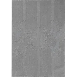 Novel Webteppich 200 x 290 cm Grau