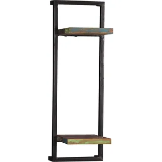 SIT Möbel Wandregal 25 x 25 x 75 cm Schwarz