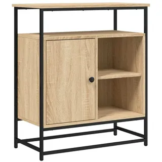 Sideboard Sonoma-Eiche 69x35x80 cm Holzwerkstoff - Braun