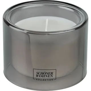 Schöner Wohnen Duftkerze M Cedar im Glas Grau Ø 9,5 cm x 7 cm