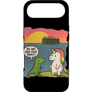 Hülle für iPhone Air The Last Unicorn Dinosaurier Arche Noah Lustige christliche Bibel