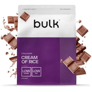 Bulk Reiscreme, Cream of Rice, Schokolade, 2,5 kg, 50 Portionen, Verpackung Kann Variieren