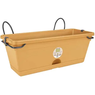 Pflanzer Green Basics Trough Mini ALLIN1 30CM Mild Erdfarbe elho
