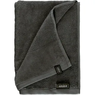 Schöner Wohnen Saunatuch , Anthrazit , Textil , Uni , 80x180 cm , Oeko-Tex® Made IN Green , saugfähig, angenehm weich, hochwertige Qualität, schnelltrocknend, Bordüre, schadstoffgeprüft , Heimtextilien, Badtextilien, Saunatücher