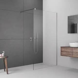 Puk Walk IN 100 - 8mm Glas chrom - Silber