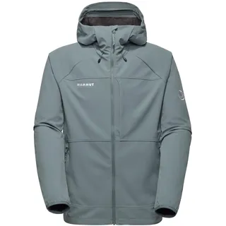 Mammut Ultimate Comfort SO Hooded Jacke Herren Grau XL
