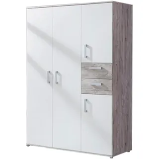 Arthur Berndt Kinderkleiderschrank Bente 130 x 188 x 54 cm Eiche braun matt