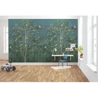 KOMAR »Digitaldruck Vlies - Birdsong Breeze - Größe 400 x 250 cm« bedruckt glatt Wohnzimmer, Schlafzimmer,