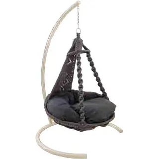 Schaukel Hängeschaukel Hängekorb Gartensessel Hängesessel Sessel Hängestuhl - Orange