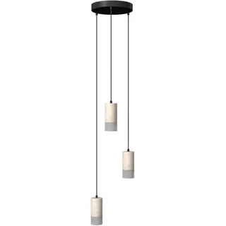 Dieter Knoll Led-Hängeleuchte , Pinienfarben , Metall, Kunststoff, Stein , Uni , rund , 150 cm , RoHS, Ce , Lampen & Leuchten, Innenbeleuchtung, Hängeleuchten, Pendelleuchten