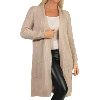 Only Strickjacke ONLJADE, L/S Cardigan Noos Beige