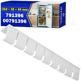 Flaschenhalter für Kühlschrank Flaschenablage 310x35x40 mm mit dem Originalcode 00791396 791396 00655264 00654512 für Bosch für Siemens - MONTERAL