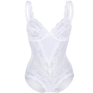 SASSA Damen Body 00904, Einfarbig, Gr. 80B, Weiß (Weiß 00100)