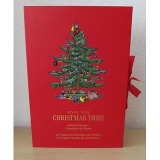 Adventskalender Kerzen Set Spode Christmas Tree NEU