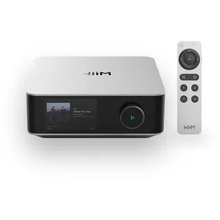WiiM Amp Ultra Silber