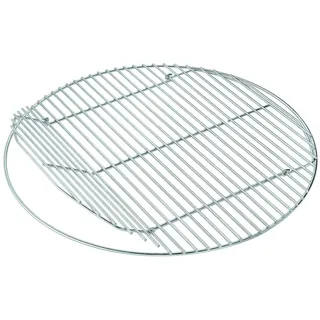 RÖSLE Grillrost, Hochwertiger Grillrost aus Edelstahl 18/0 passend für RÖSLE Grills No.1 SPORT F50, klappbar, spülmaschinengeeignet, Silber