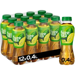 Fuze Tea Schwarzer Tee Zitrone- - Zitronengras PET 12x0,4l
