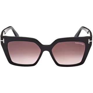 Tom Ford Sonnenbrillen WINONA FT 1030 Shiny Black/Light Violet Shaded 53/15/140 Damen