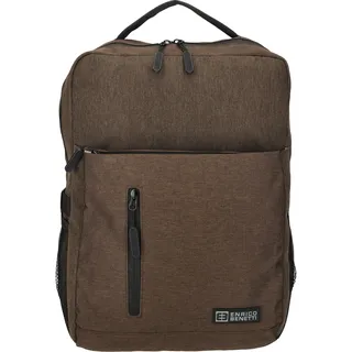 Christian Wippermann kleiner Damen Herren Rucksack City Tasche Bag Bordgepäck Braun - Braun