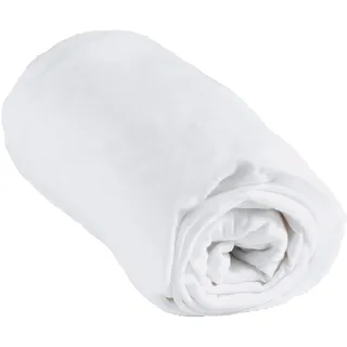 Bébé Douceur, Matratzenschoner, Frottee, wasserdicht, 65% Polyester und 35% Baumwolle, 70 x 140 cm, Weiß