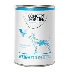 12x400g Weight Control Concept for Life Veterinary Diet hrană câini