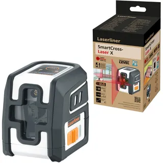 LASERLINER SmartCross-Laser X Kreuzlinienlaser selbstnivellierend Reichweite (max.): 10 m