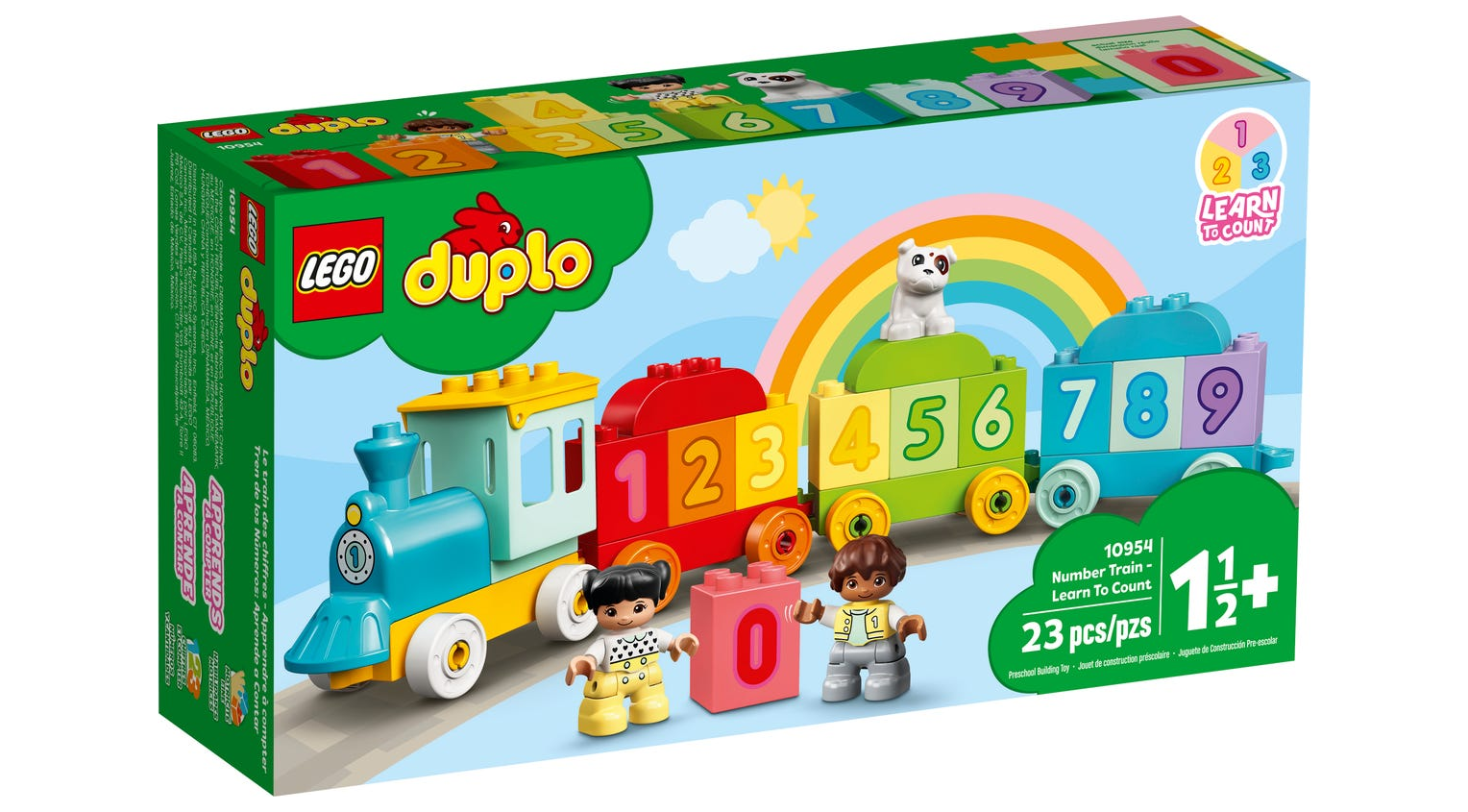 Bild von Duplo Zahlenzug Zählen lernen 10954